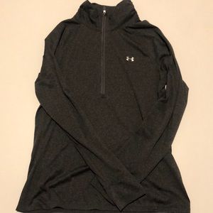 Under Armour Black Quarter-Zip Sweatshirt